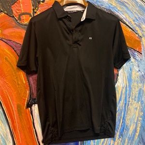 Travis Mathew Classic Black Polo XL